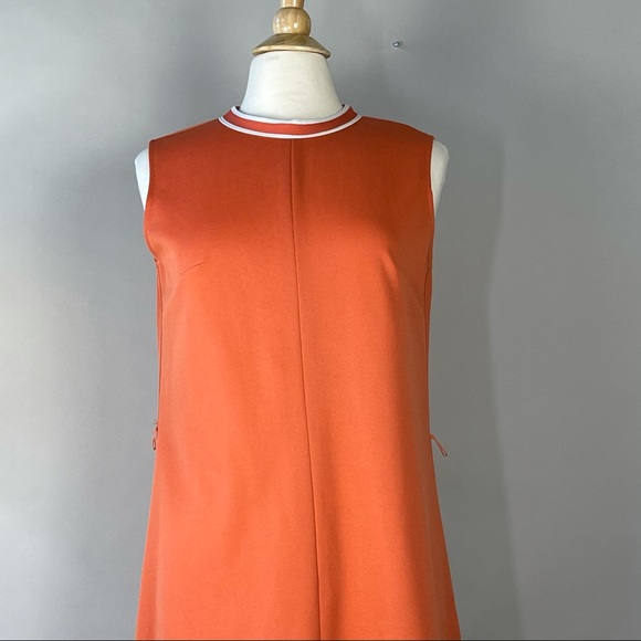 Vintage Coral Dress with Matching Jacket - Picture 8 of 14